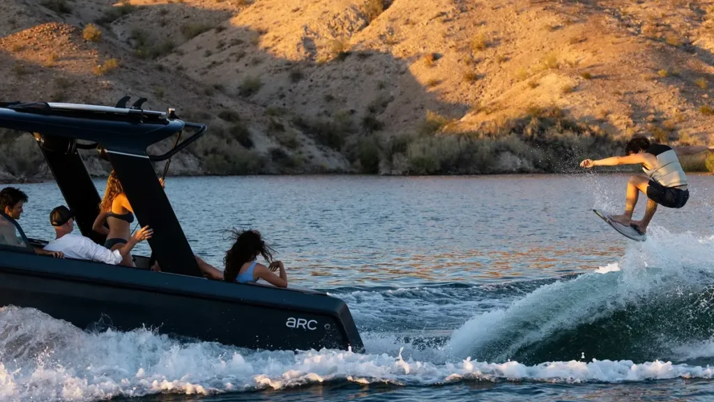 Arc Boat Company launches revolutionary electric wake sport model