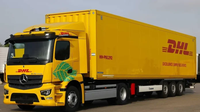 DHL Freight launches fully electric tractor-trailer with Mercedes-Benz trucks